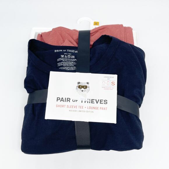 Pair Of Thieves Men's Short Sleeve Tee & Lounge Pant Loungewear Set Size Small - Picture 1 of 2